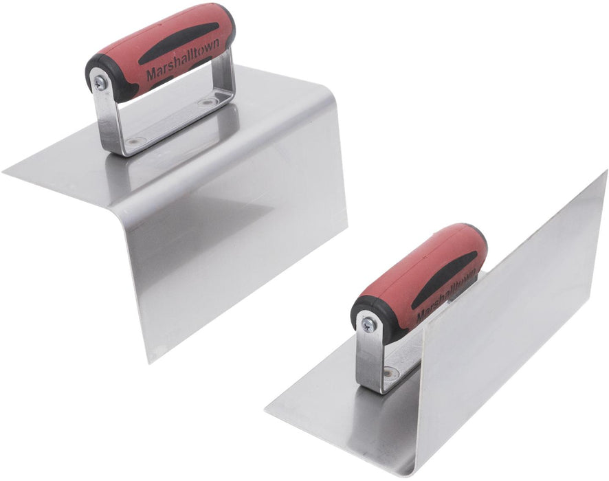 Marshalltown 172SSD – 8" x 4" x 4" 90° Stainless Steel Step Tool Set (DuraSoft Handle)