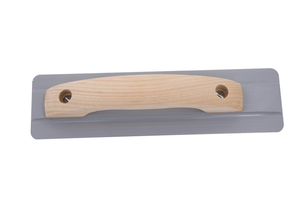 Marshalltown 142LRW – 12" x 3 1/8" Magnesium Float (Large Round Wood Handle)