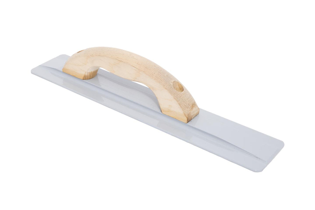 Marshalltown 145LRW – 16" x 3 1/8" Magnesium Float (Large Round Wood Handle)