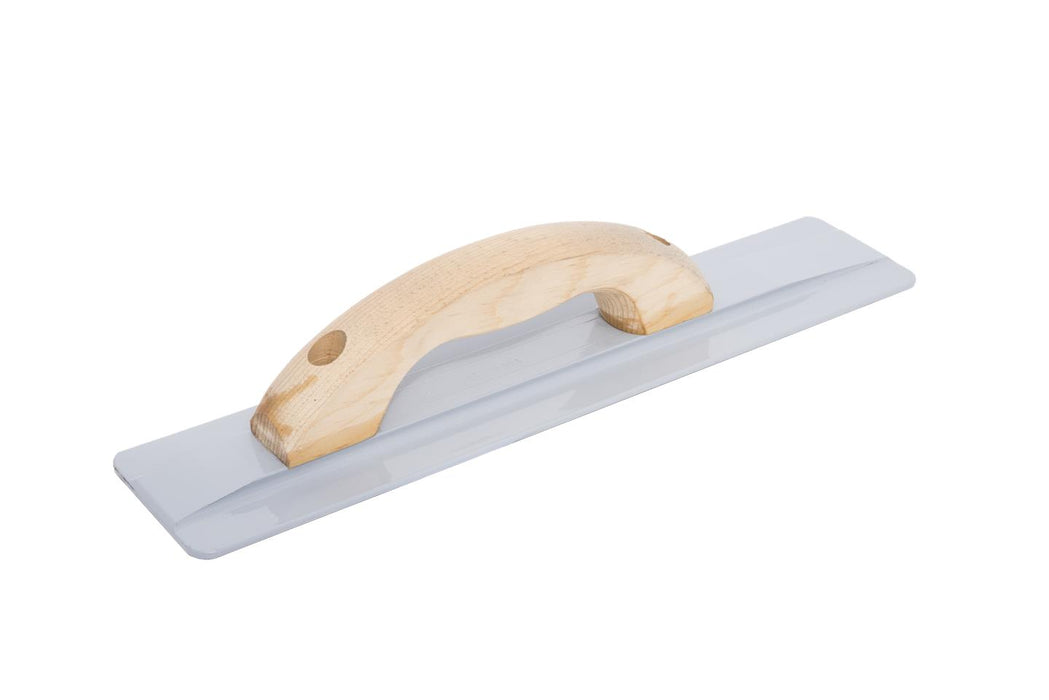 Marshalltown 145LRW – 16" x 3 1/8" Magnesium Float (Large Round Wood Handle)