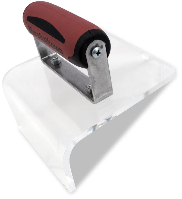 Marshalltown 4263D – 5 5/8" x 5 1/4" x 2 3/4" Acrylic Nose Tool (DuraSoft Handle)