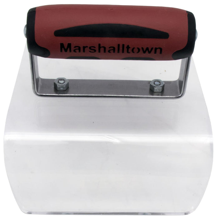 Marshalltown 4263D – 5 5/8" x 5 1/4" x 2 3/4" Acrylic Nose Tool (DuraSoft Handle)