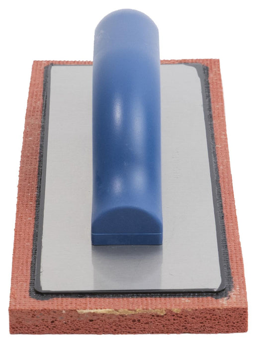 Marshalltown 38L – 12" x 4" x 1/2" Fine Cell Red Rubber Float