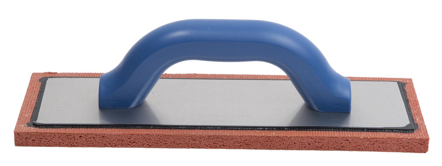 Marshalltown 38L – 12" x 4" x 1/2" Fine Cell Red Rubber Float