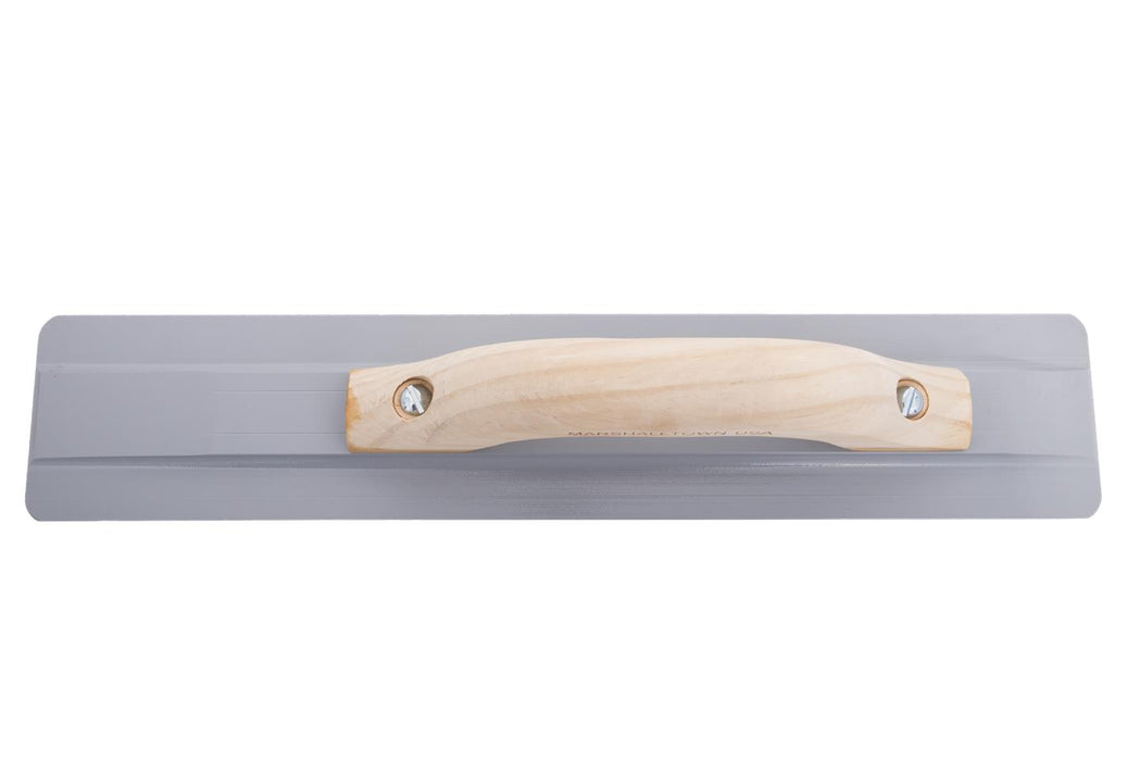 Marshalltown 145 – 16" x 3 1/8" Magnesium Float (Wood Handle)
