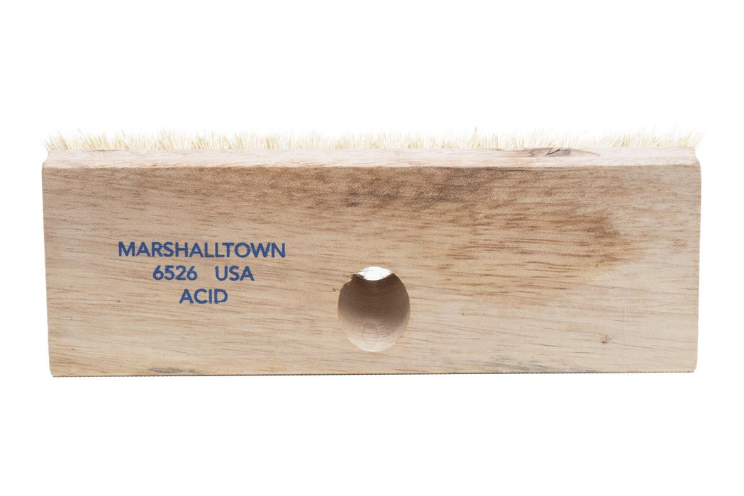 Marshalltown 6526 – Mason's Acid Brush, 8-1/4" x 3" Block