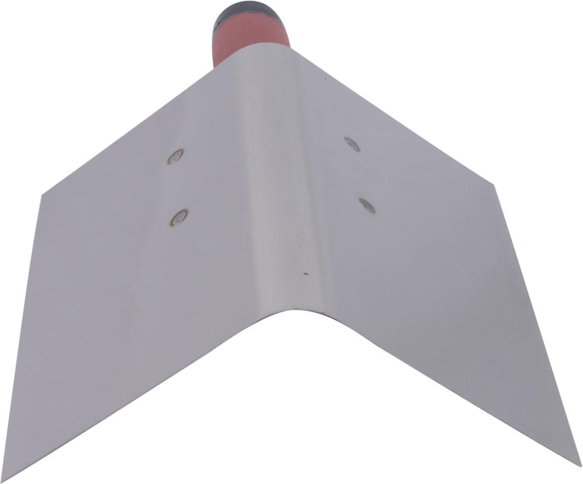 Marshalltown 51D – 5" x 3-1/2" Bullnose Inside Corner Trowel with DuraSoft Handle