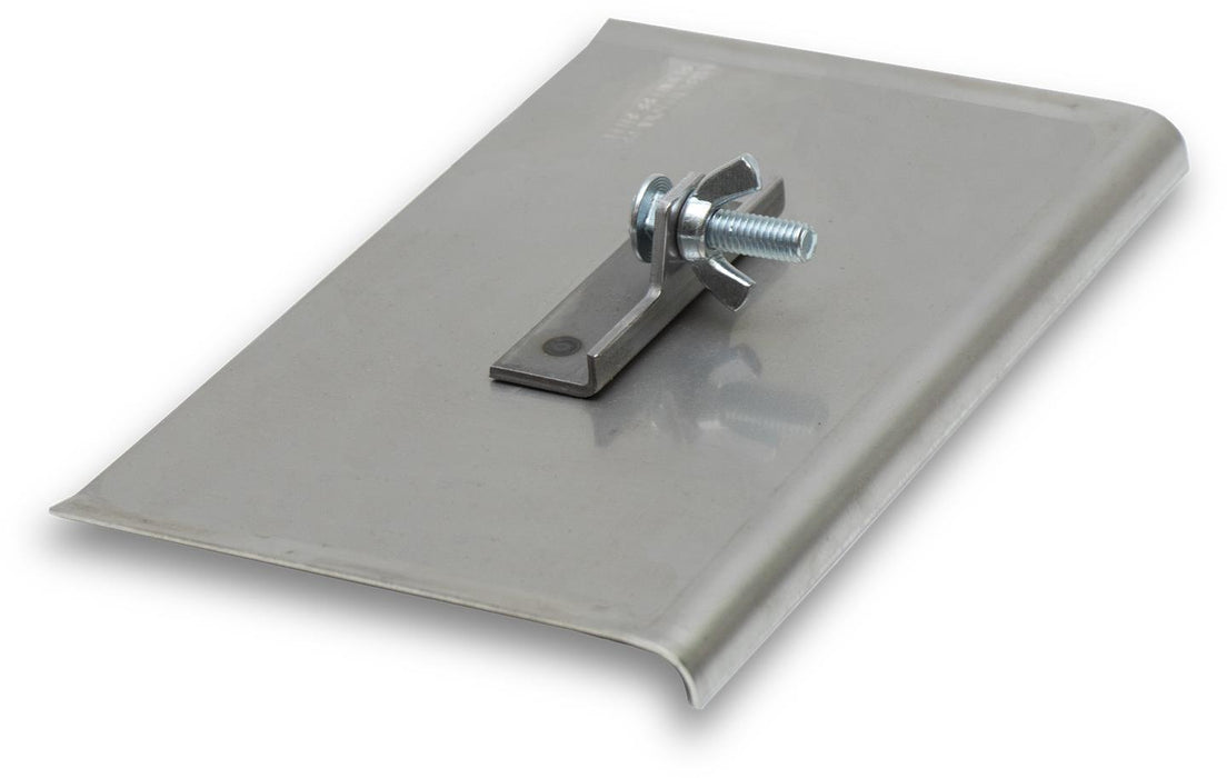 Marshalltown 4120 – 10" x 6" Stainless Steel 2-Way Walking Edger (3/8" R, 1/2" L)