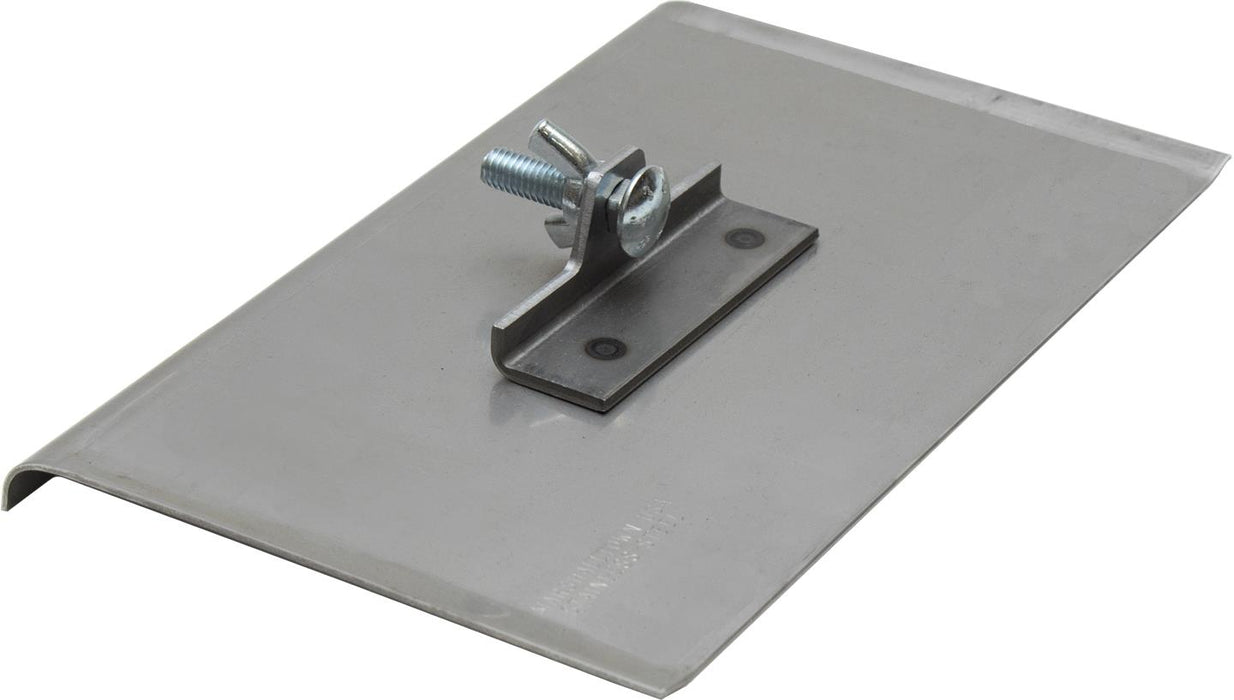 Marshalltown 4120 – 10" x 6" Stainless Steel 2-Way Walking Edger (3/8" R, 1/2" L)