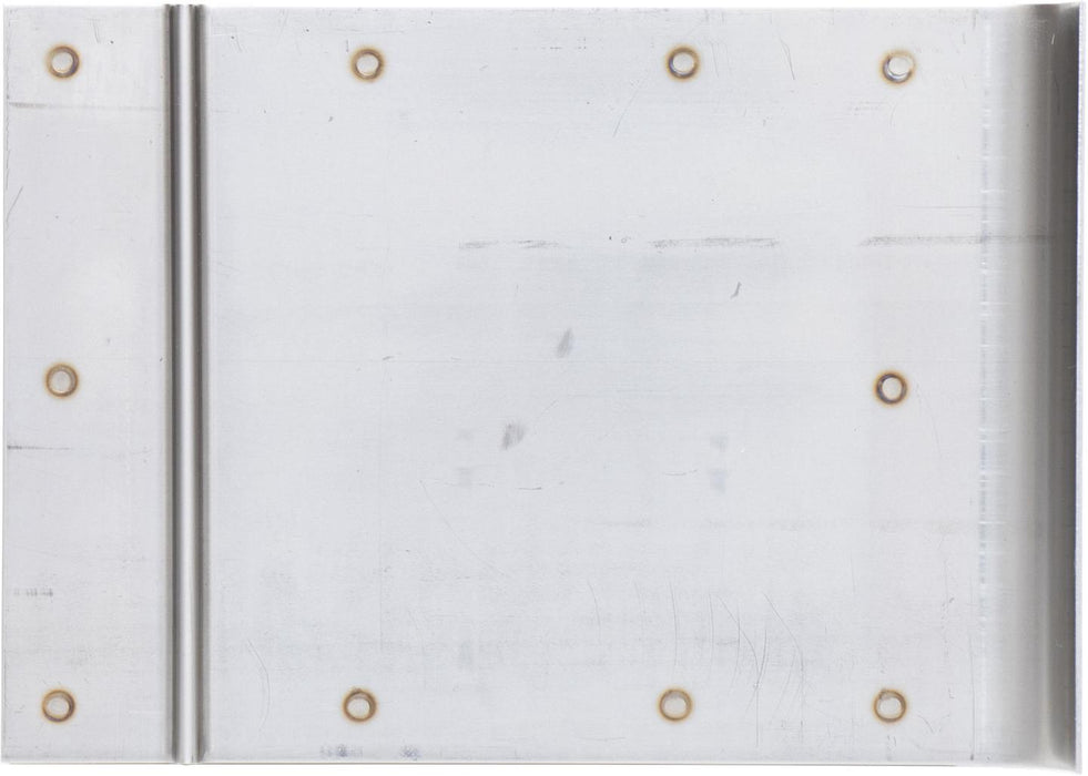 Marshalltown 4283D-70 – 6" x 8" Stainless Steel Edger/Groover (3/4" Radius, 1/4" Groove, DuraSoft Handle)