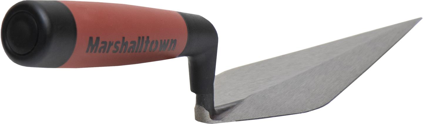 Marshalltown 46 115D – 5" x 2 1/4" London Pattern Pointing Trowel (DuraSoft Handle)