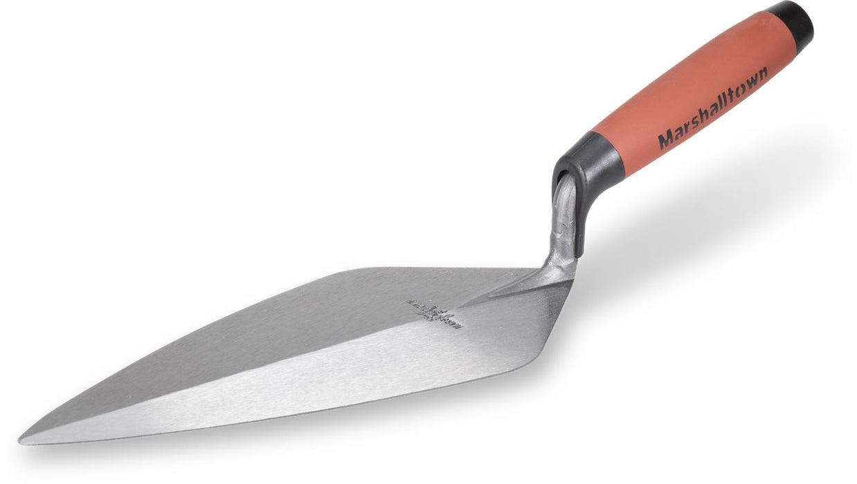 Marshalltown 33 11FG – 11" Brick Trowel, London Pattern (DuraSoft Handle)