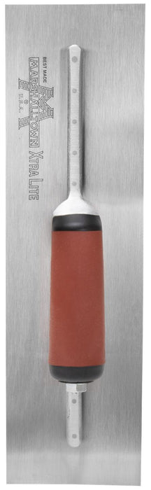 Marshalltown MXS64D – 14" x 4" Finishing Trowel with Curved DuraSoft Handle