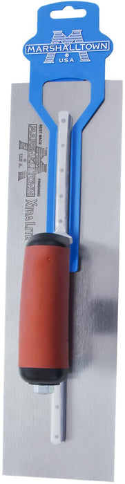 Marshalltown MXS64D – 14" x 4" Finishing Trowel with Curved DuraSoft Handle