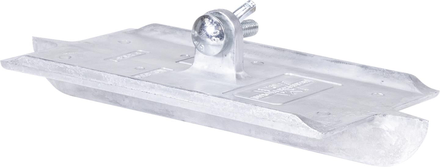 Marshalltown 836 – 8" x 4-3/8" Zinc Walking Groover, 1" Depth x 3/8" Bit