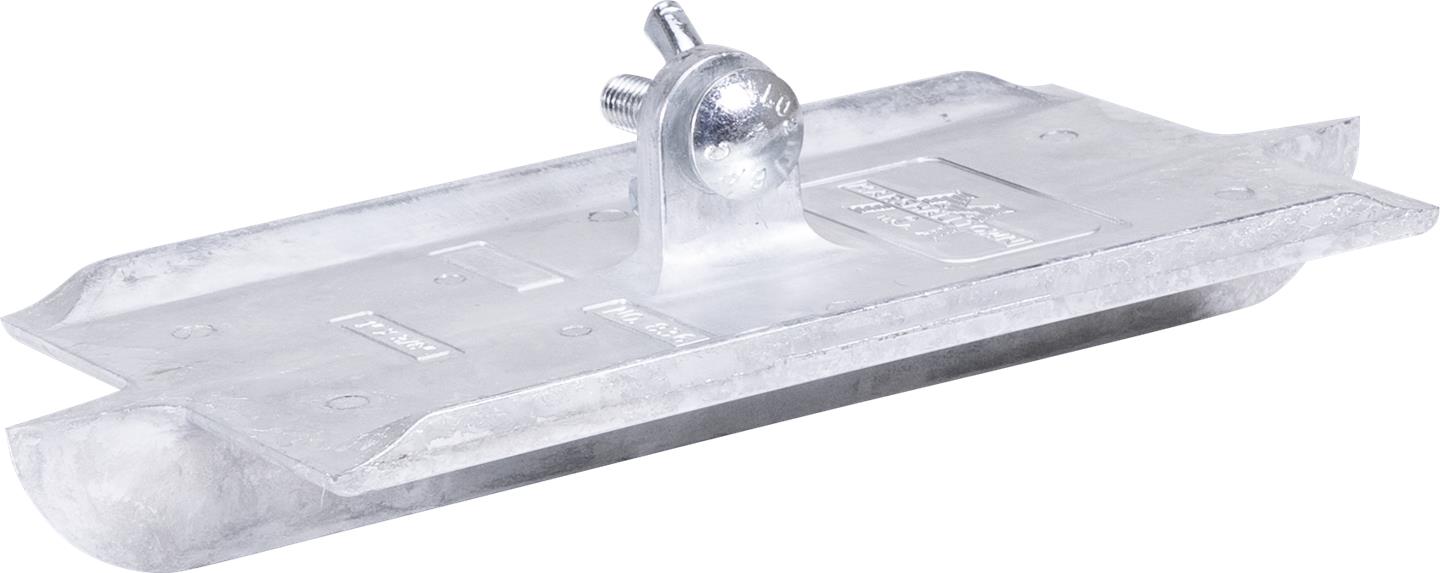 Marshalltown 836 – 8" x 4-3/8" Zinc Walking Groover, 1" Depth x 3/8" Bit
