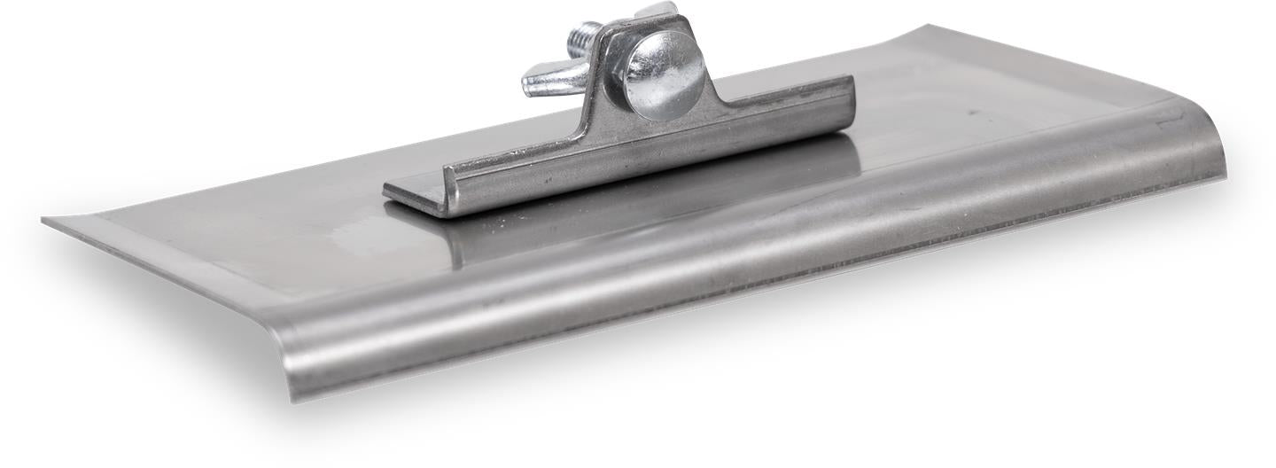 Marshalltown 4121 – 4" x 4" Stainless Steel 2-Way Walking Edger (3/8" R, 1/2" L)