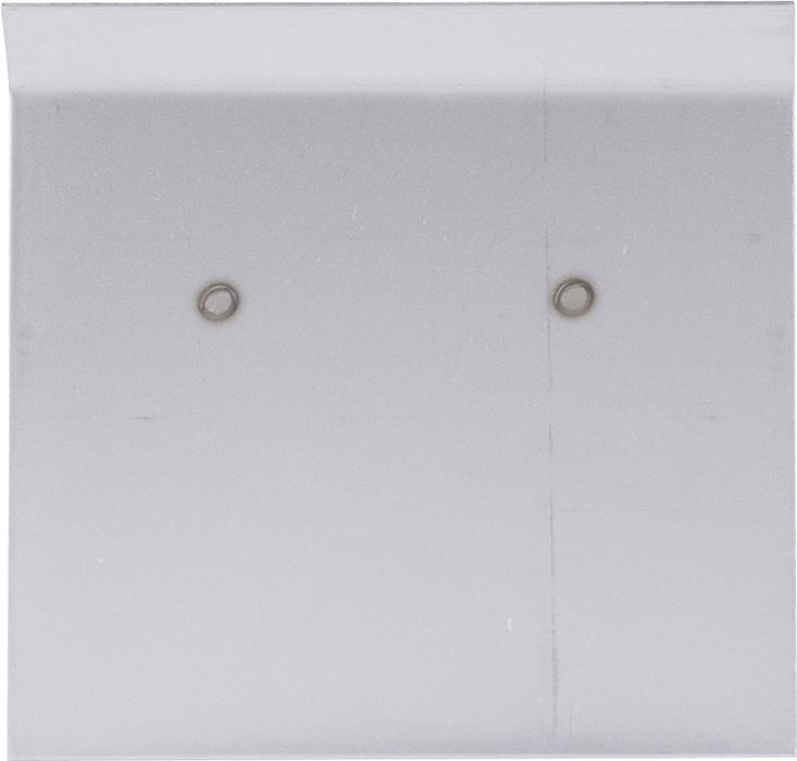 Marshalltown 483CH – 6" x 6" Stainless Steel Chamfer Edger with DuraSoft Handle; 3/4" Lip