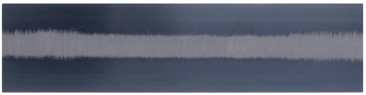 Marshalltown MXS57BD – 14" x 3" Blue Steel Finishing Trowel with Curved DuraSoft Handle