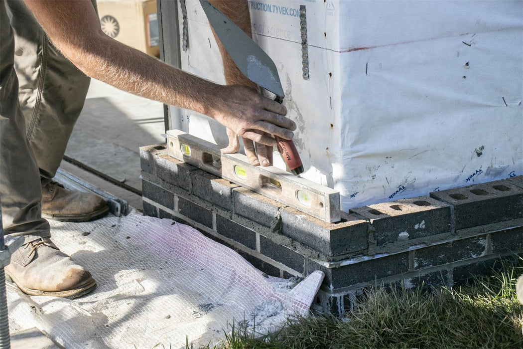 Marshalltown 33 12FG – 12" Brick Trowel, London Pattern (DuraSoft Handle)