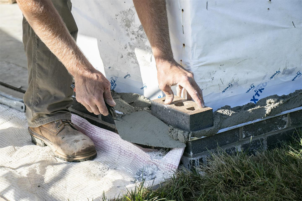 Marshalltown 33 12FG – 12" Brick Trowel, London Pattern (DuraSoft Handle)