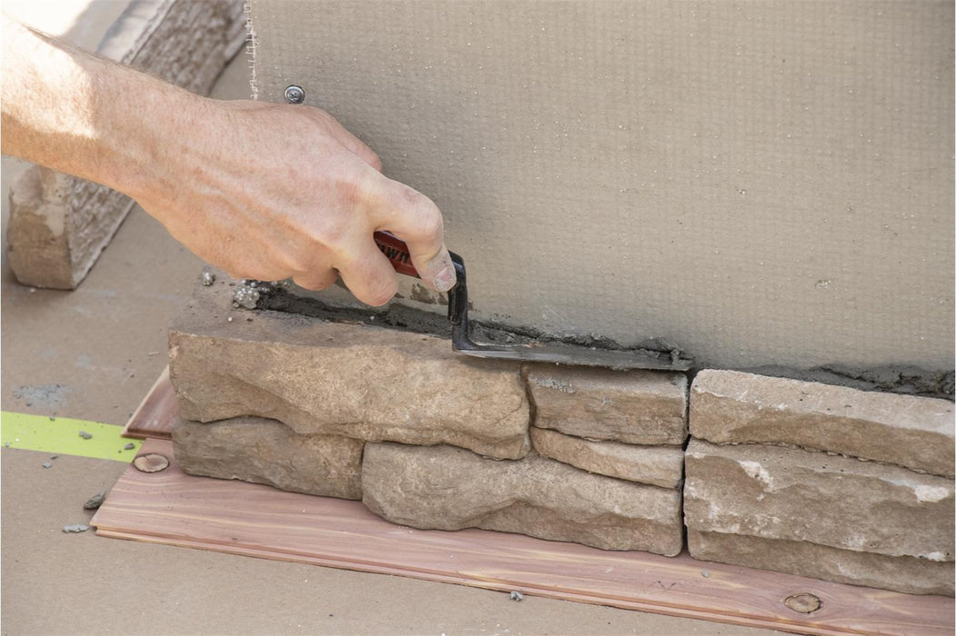 Marshalltown 58D – 8" x 2" Margin Trowel with DuraSoft Handle