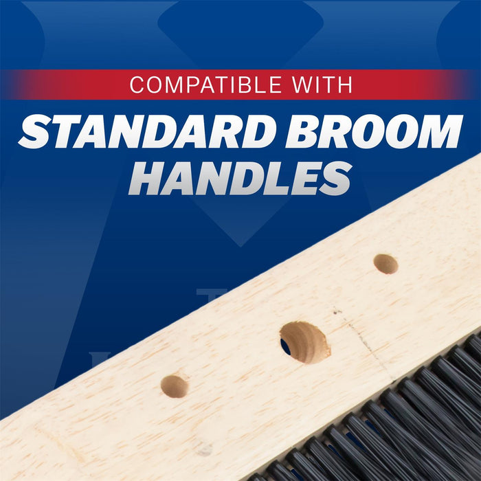 Marshalltown 830 – Wood-Backed Concrete Broom