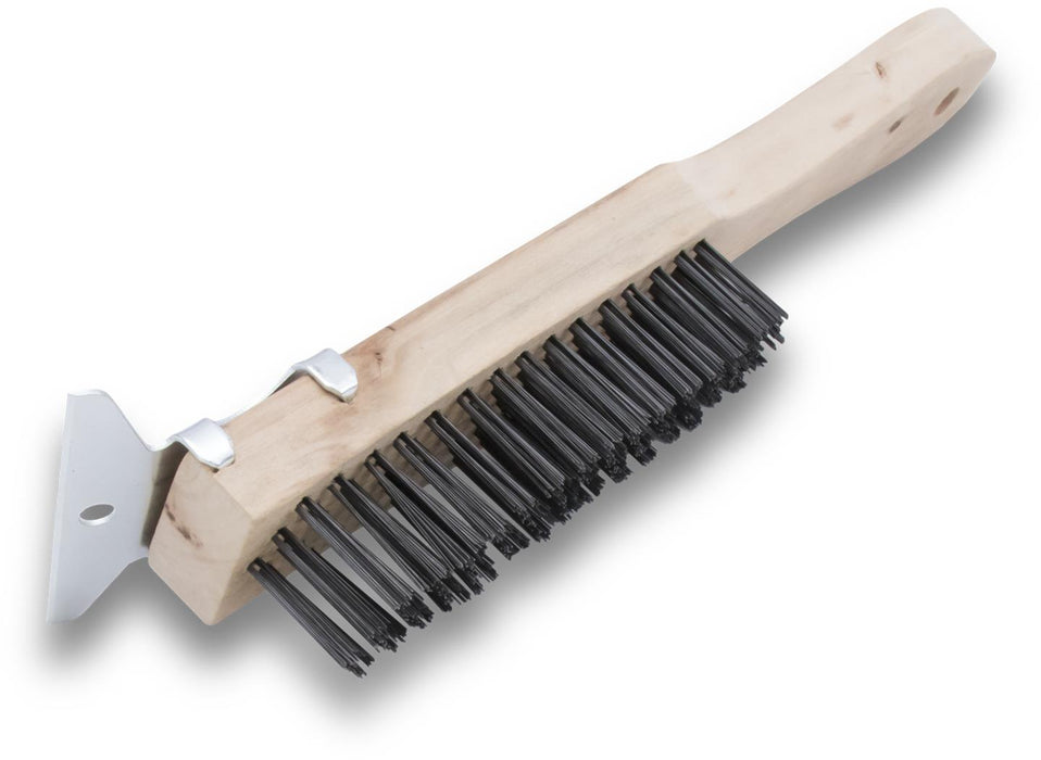Marshalltown E409 – Wire Brush with Scraper (28 Ga. Steel)