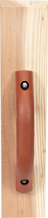 Marshalltown 144D – 16" x 3 1/2" Redwood Float (DuraSoft Handle)