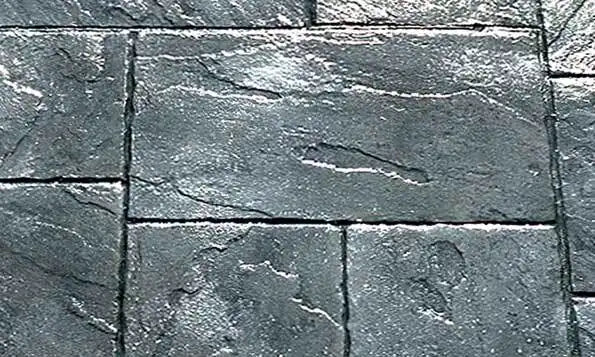 Ashler Slate Concrete Stamp View
