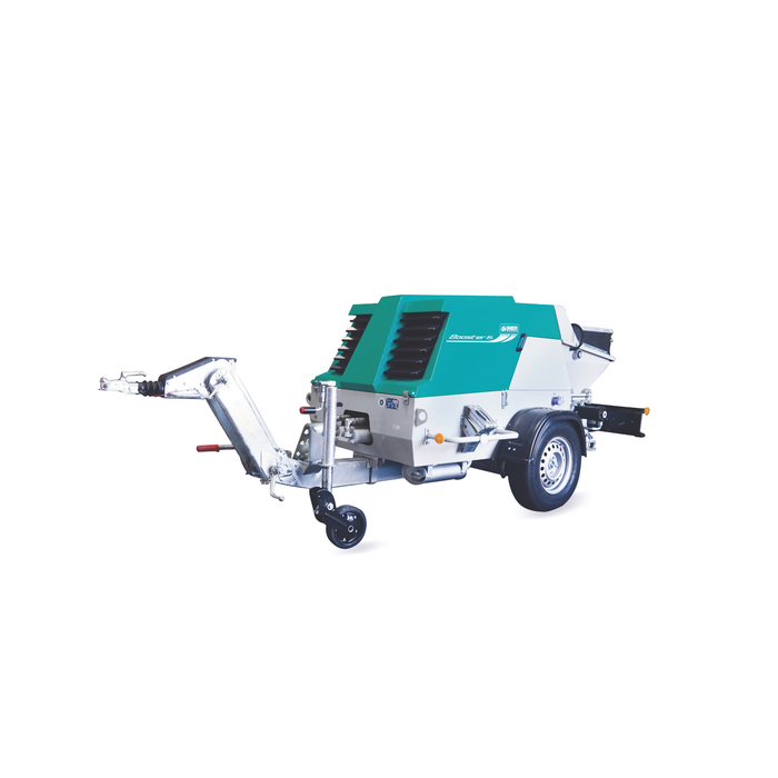 IMER 1106427 – 28 HP Diesel Concrete Piston Pump with S-Valve (Booster 20)