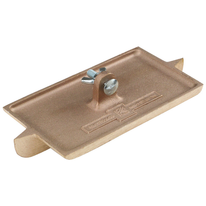 Kraft CC275-01 – 8" x 4-1/2" Bronze Walking Groover (No Handle)