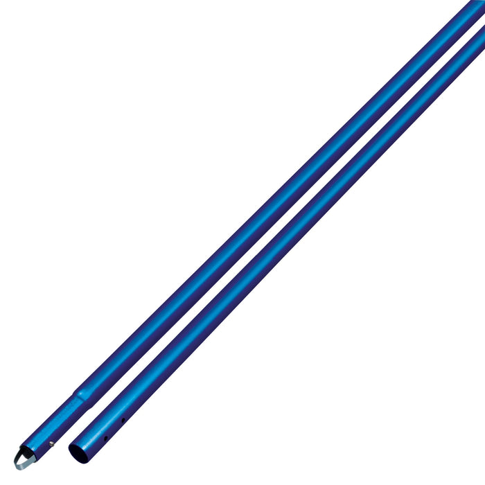 Kraft CC291SB – 10 Ft. Blue Anodized Aluminum Swaged Button Handle (1-3/4" Diameter)