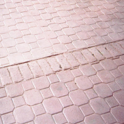 Old Brick Solider Single Concrete Stamp View