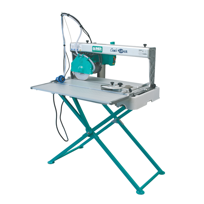 IMER 1188084 – Combicut 200 VA 8" Overhead Rail Tile Saw with 1.75 HP 120V Single-Phase Motor