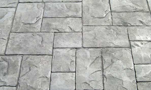 Ashlar Stone Concrete Stamp View
