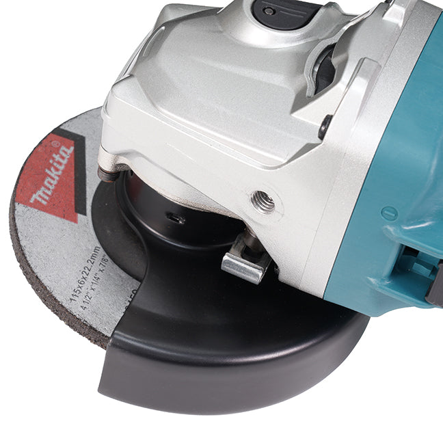 Makita GA5091X01 – 5" Angle Grinder with Mechanical Brake & Thumb Switch
