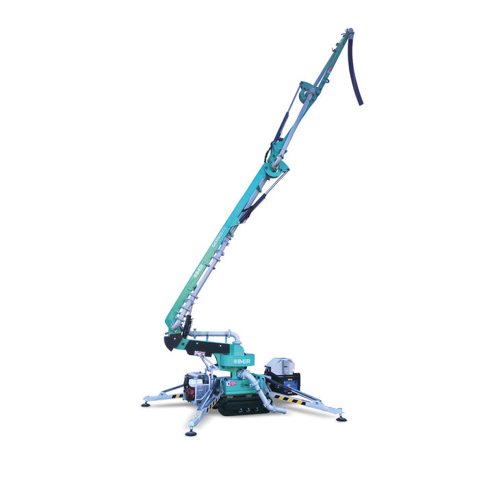 IMER 1128758 – Gerris 800 Gas-Powered Crawler Concrete Placement Boom
