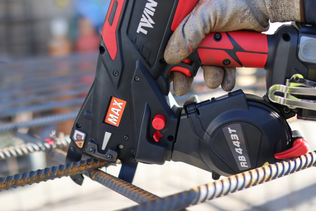 Max RB443T – TwinTier Rebar Tying Tool (#7 x #7)