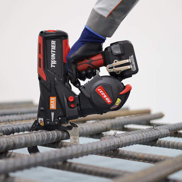 Max RB823T – X-Large Rebar Tying Tool (#14 x #14, 19ga Wire)