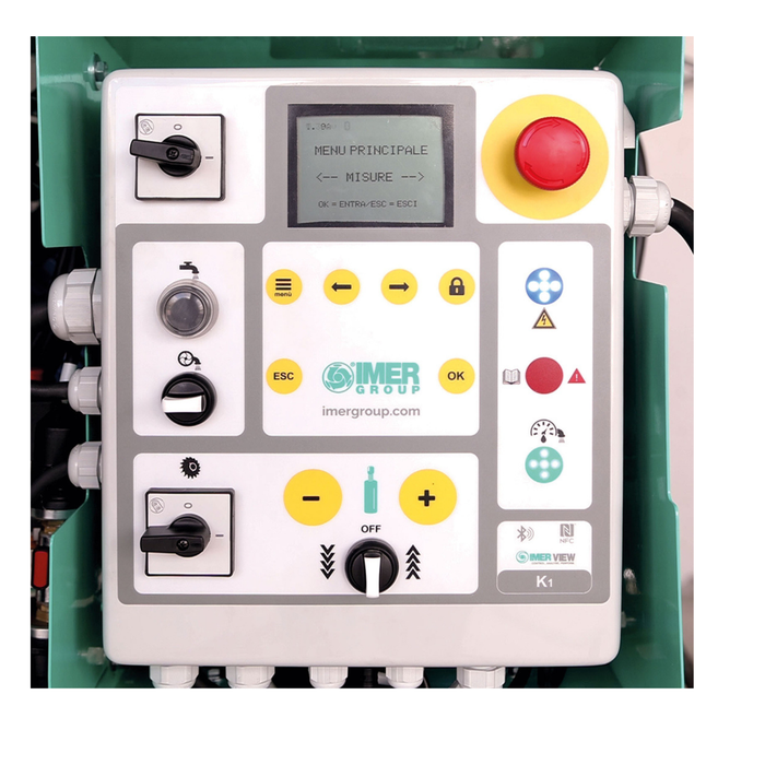 IMER 1106312 – Koine DUAL 9 HP Continuous Mixer & Pump, 208V 3-Phase / 240V Single-Phase