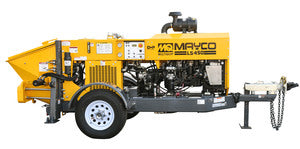 Mayco LS450 – 45 yd/hr Concrete Pump (74.5 HP Hatz 4H50 Turbo Diesel Engine)