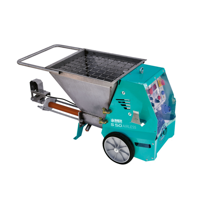 IMER 1106345 – Mighty Small 50 PLUS Pump & Spray Machine, 240V 60Hz 3 HP Single-Phase