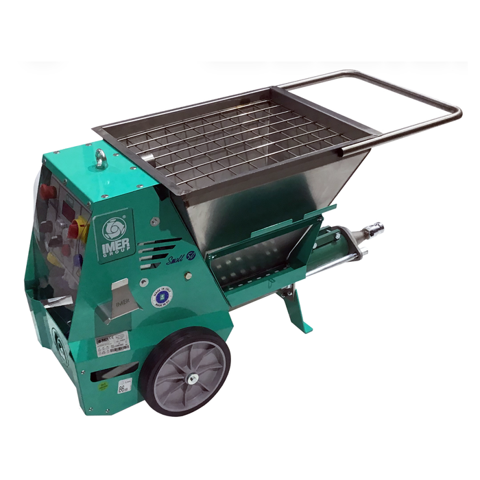 IMER 1106345 – Mighty Small 50 PLUS Pump & Spray Machine, 240V 60Hz 3 HP Single-Phase