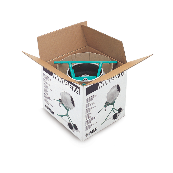IMER 1126608 – Minuteman II Portable 5 Cu. Ft. Multi-Mixer with 120V 0.5 HP Single-Phase Motor (Steel Drum)