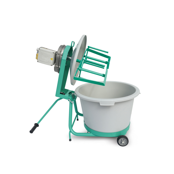 IMER 1193988 – Mix-All 60 Electric Bucket Mixer, 0.75 HP 120V Poly Drum