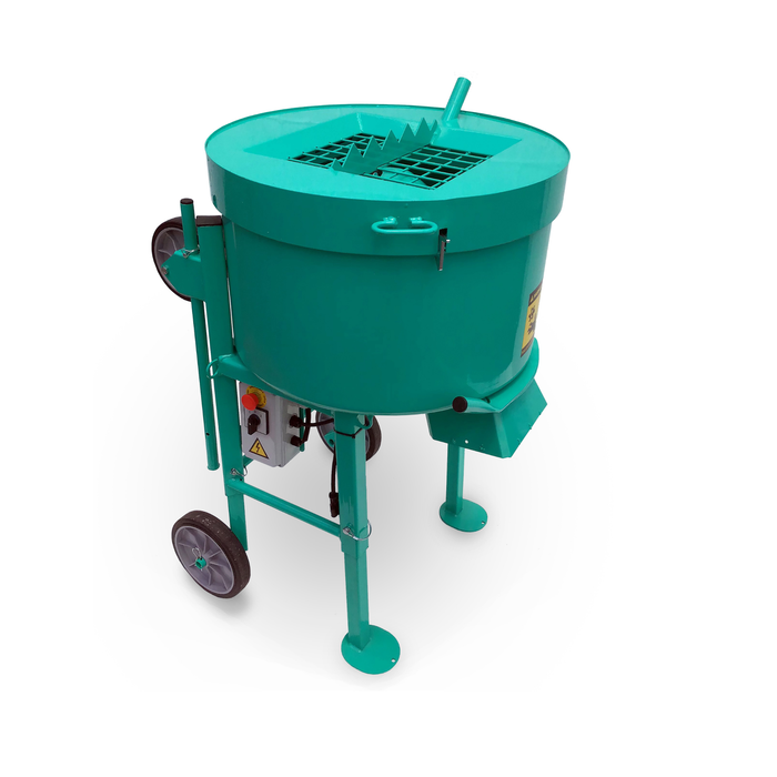 IMER 1194302 Mix 120 Plus – 2 HP 120V Portable Vertical Shaft Mixer (iDUST Grate)