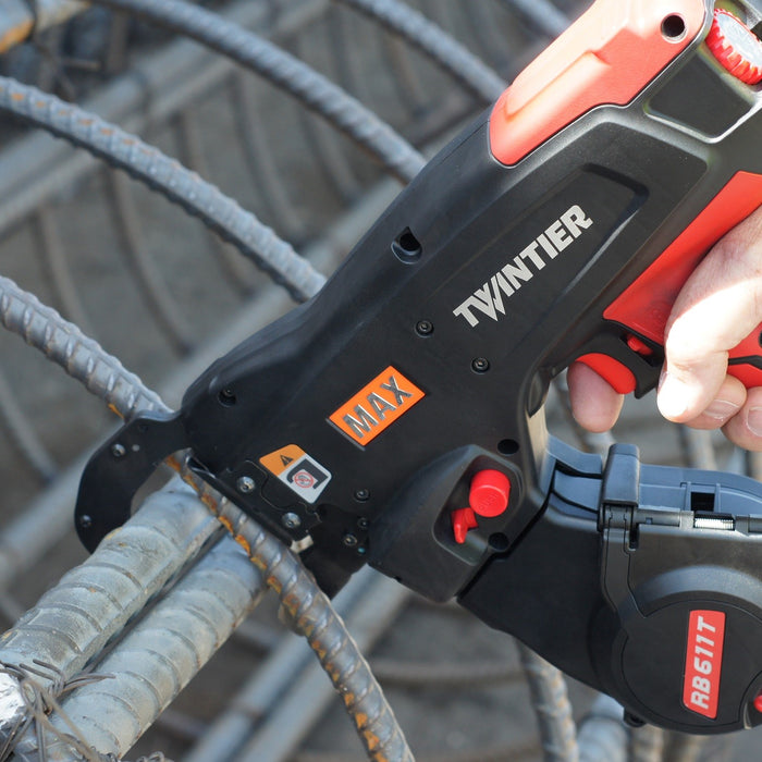 Max RB611T – TwinTier Rebar Tying Tool (#9 x #10)