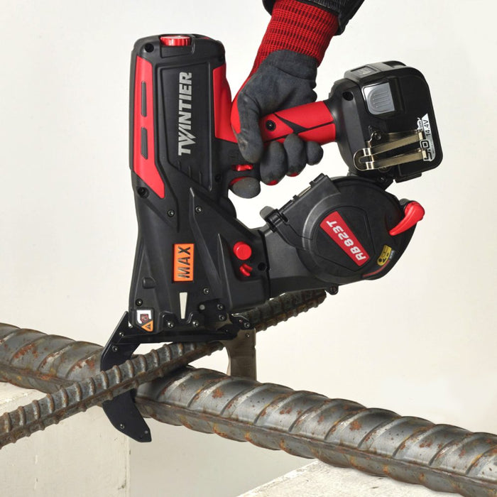 Max RB823T – X-Large Rebar Tying Tool (#14 x #14, 19ga Wire)
