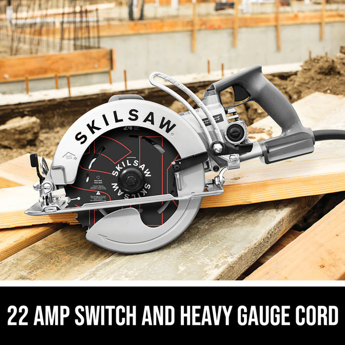 Skilsaw SPT78W-01 – 8-1/4" Worm Drive Circular Saw, 120V
